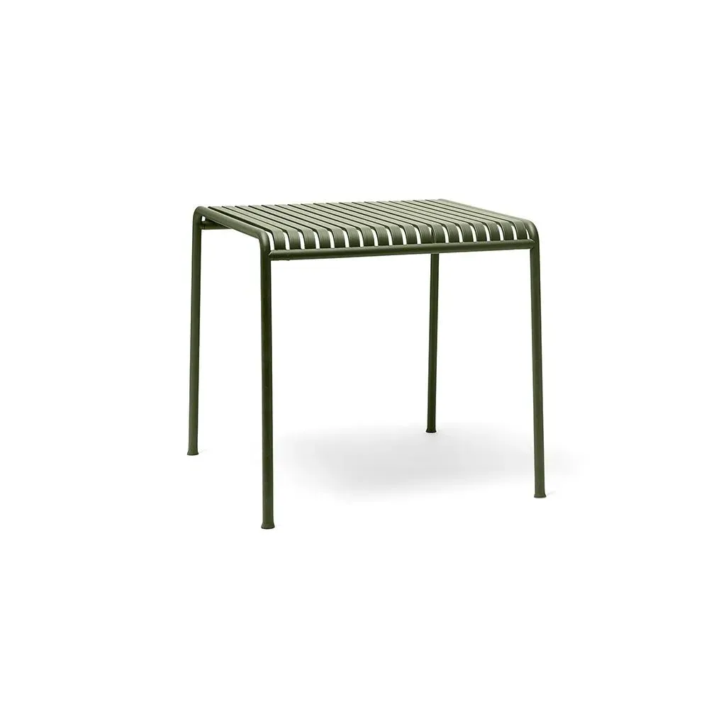 Palissade Small Dining Table - Olive Green, Steel