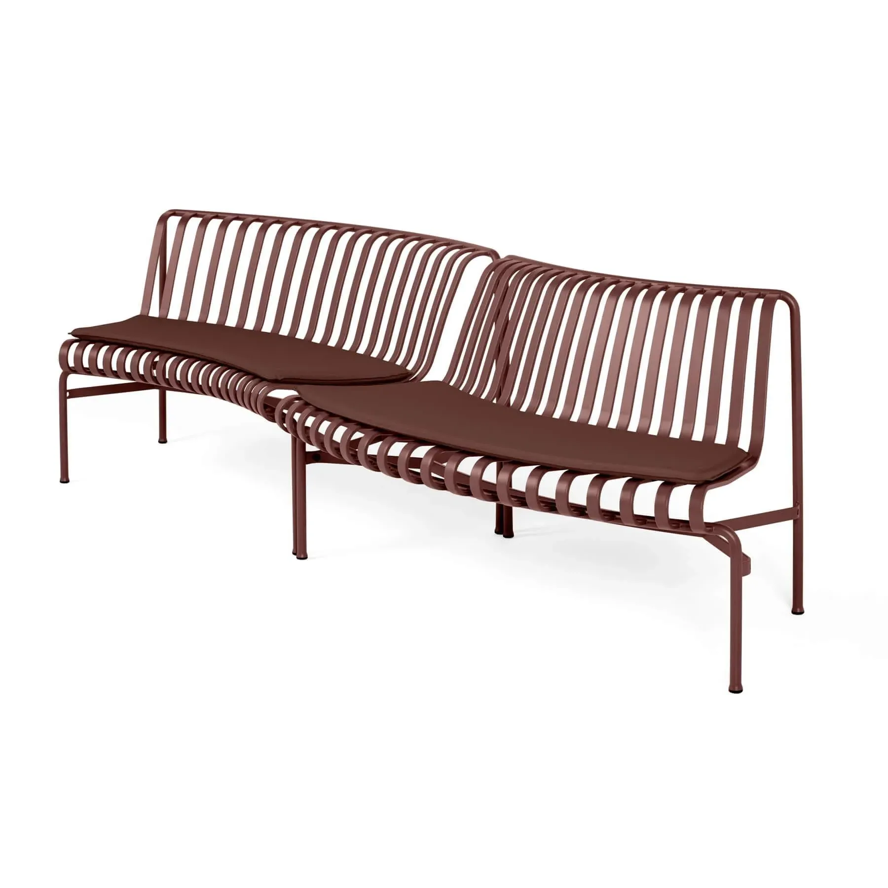 Park Dining Bench Cushions - Sky Grey