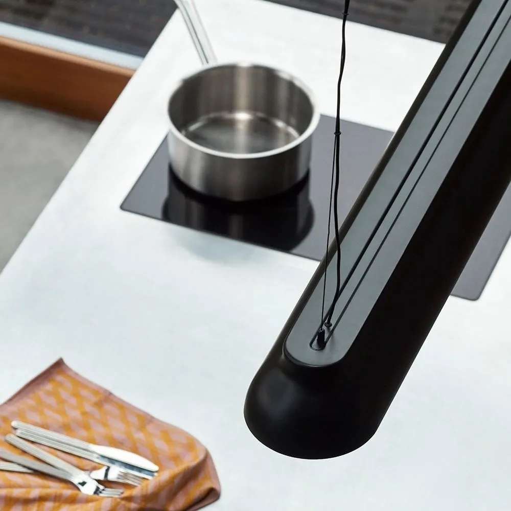 PC Linear Pendant Light - Soft Black, Aluminium
