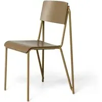 Petit Standard Stackable Dining Chair - Clay, Oak