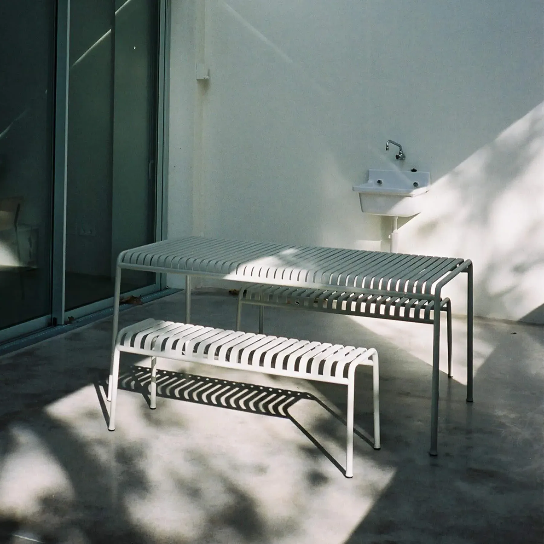 Picnic Set with Benches - Anthracite