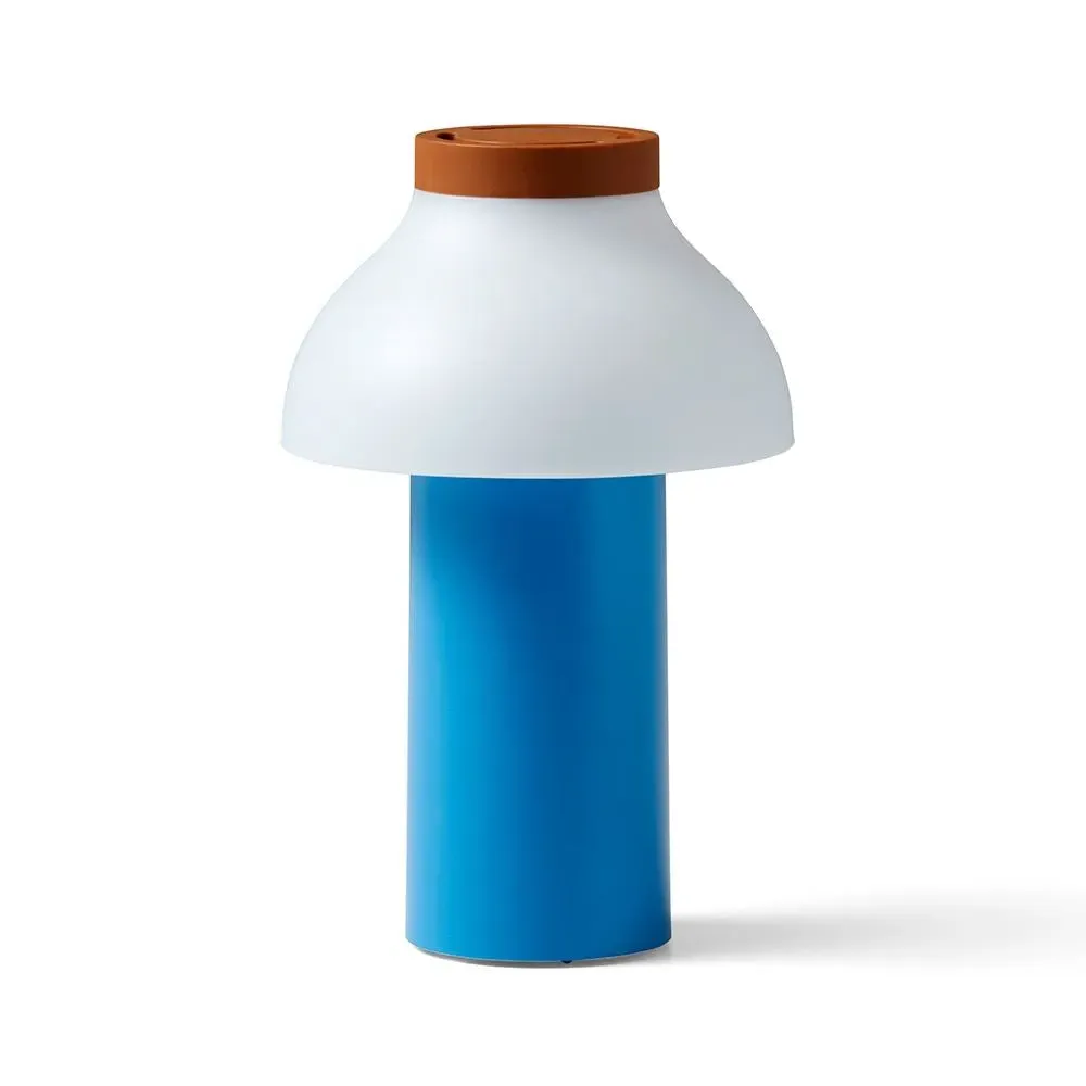 Portable Rechargeable Lamp - Blue, Plastic