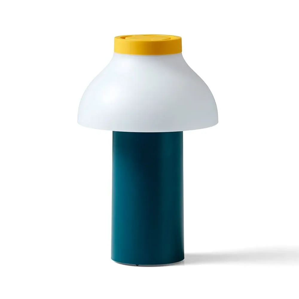Portable Rechargeable Lamp - Green, Plastic