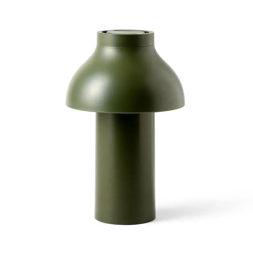 Portable Rechargeable Lamp - Olive, Plastic