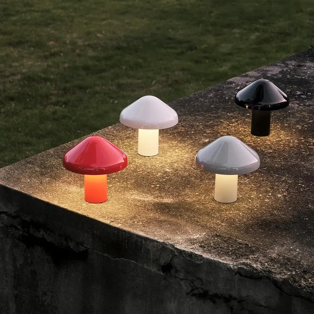 Portable Rechargeable Lamp - Soft Black