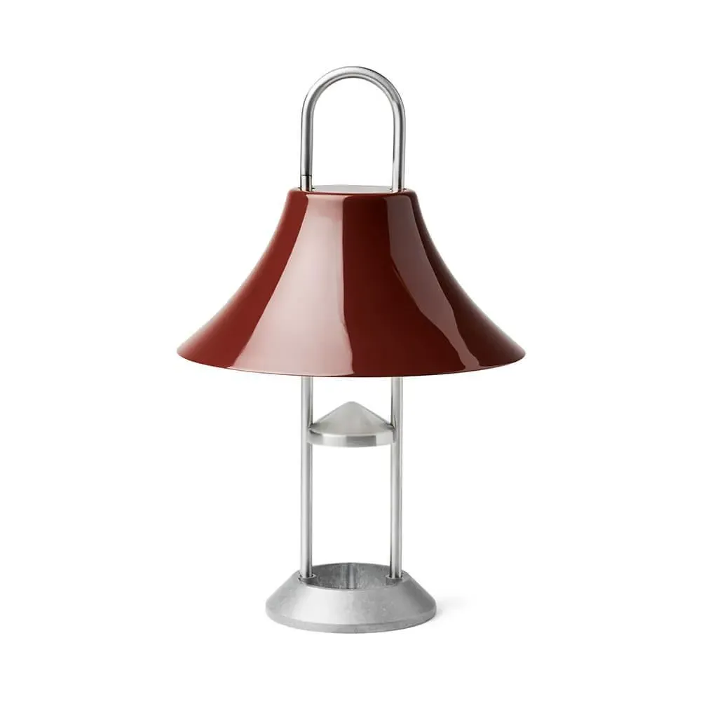 Portable Rechargeable Lamp with Hook - Red image