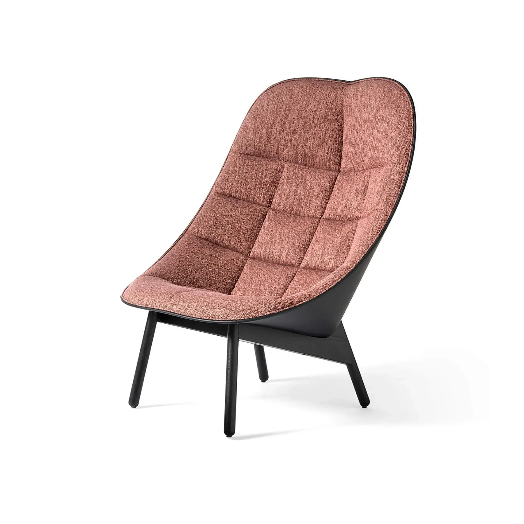 Quilted Lounge Chair - Black Oak image