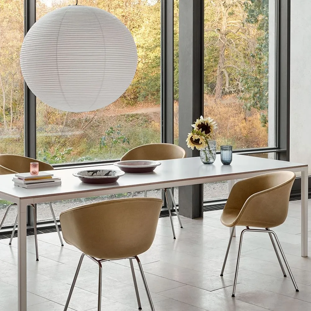 Rectangular Dining Table - Black, Linoleum