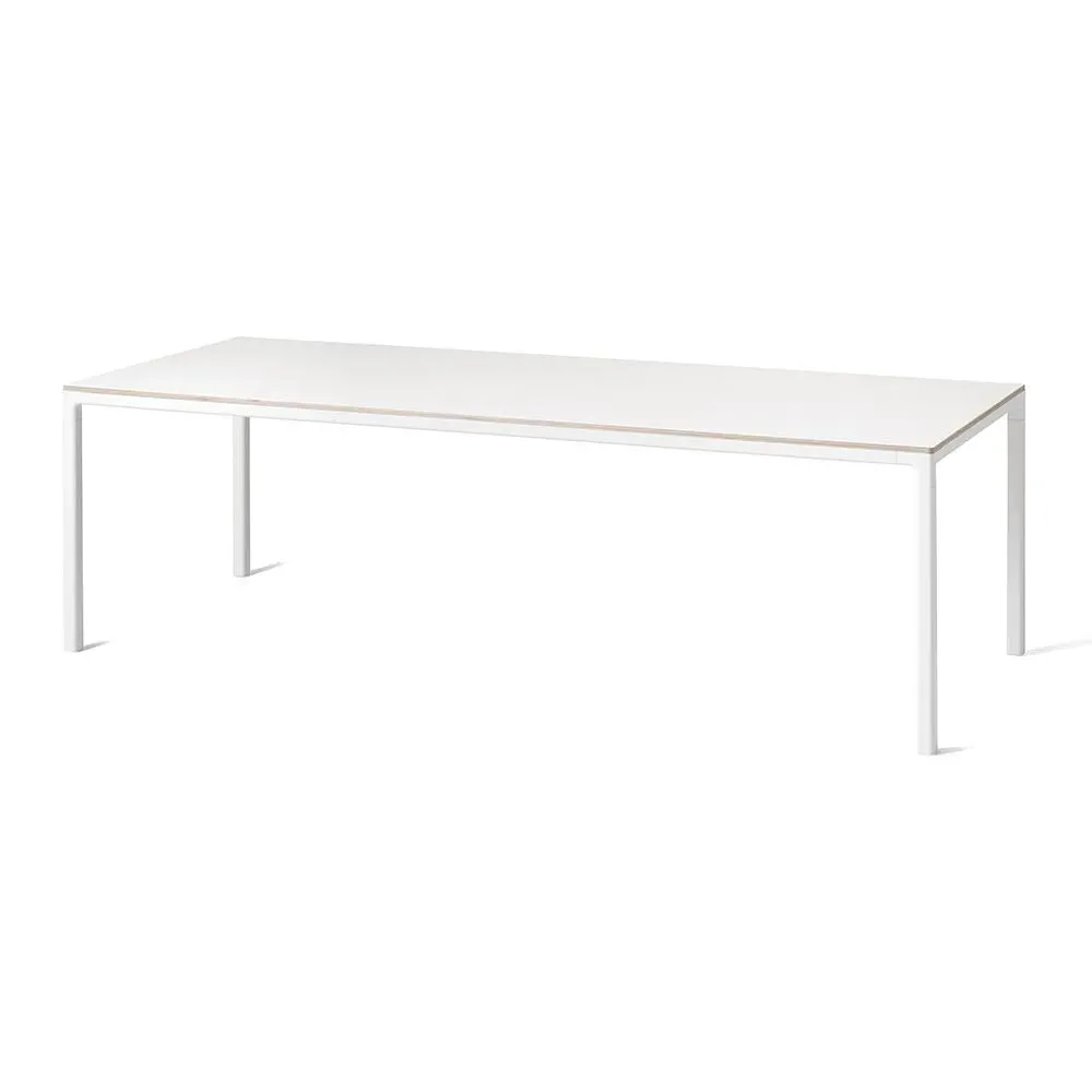 Rectangular Dining Table - Black, Linoleum