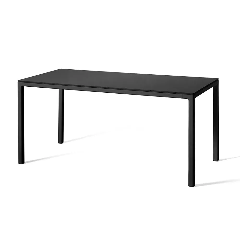 Rectangular Dining Table - Black, Linoleum image