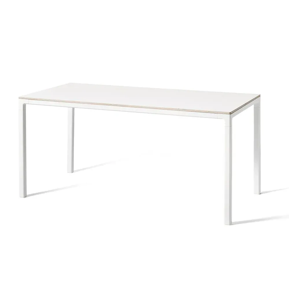 Rectangular Dining Table - White, Laminate image