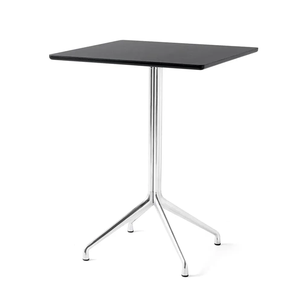 Rectangular High Table - Black, Linoleum