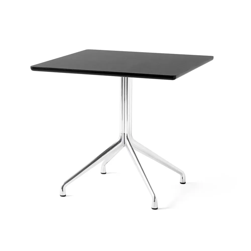 Rectangular Side Table - Black, Linoleum