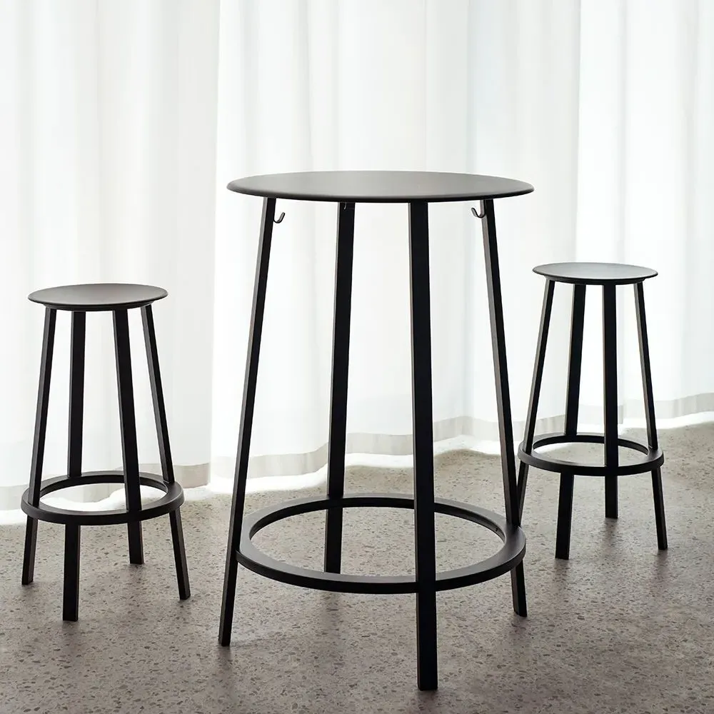 Revolver Side Table - Red