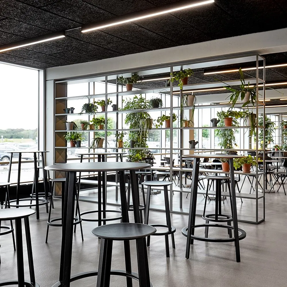 Revolver Side Table - Red