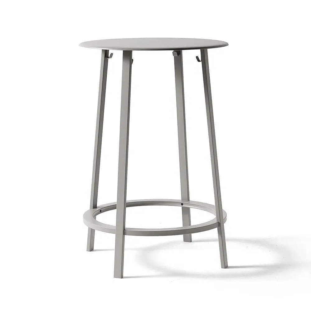 Revolver Side Table - Sky Grey, Steel image