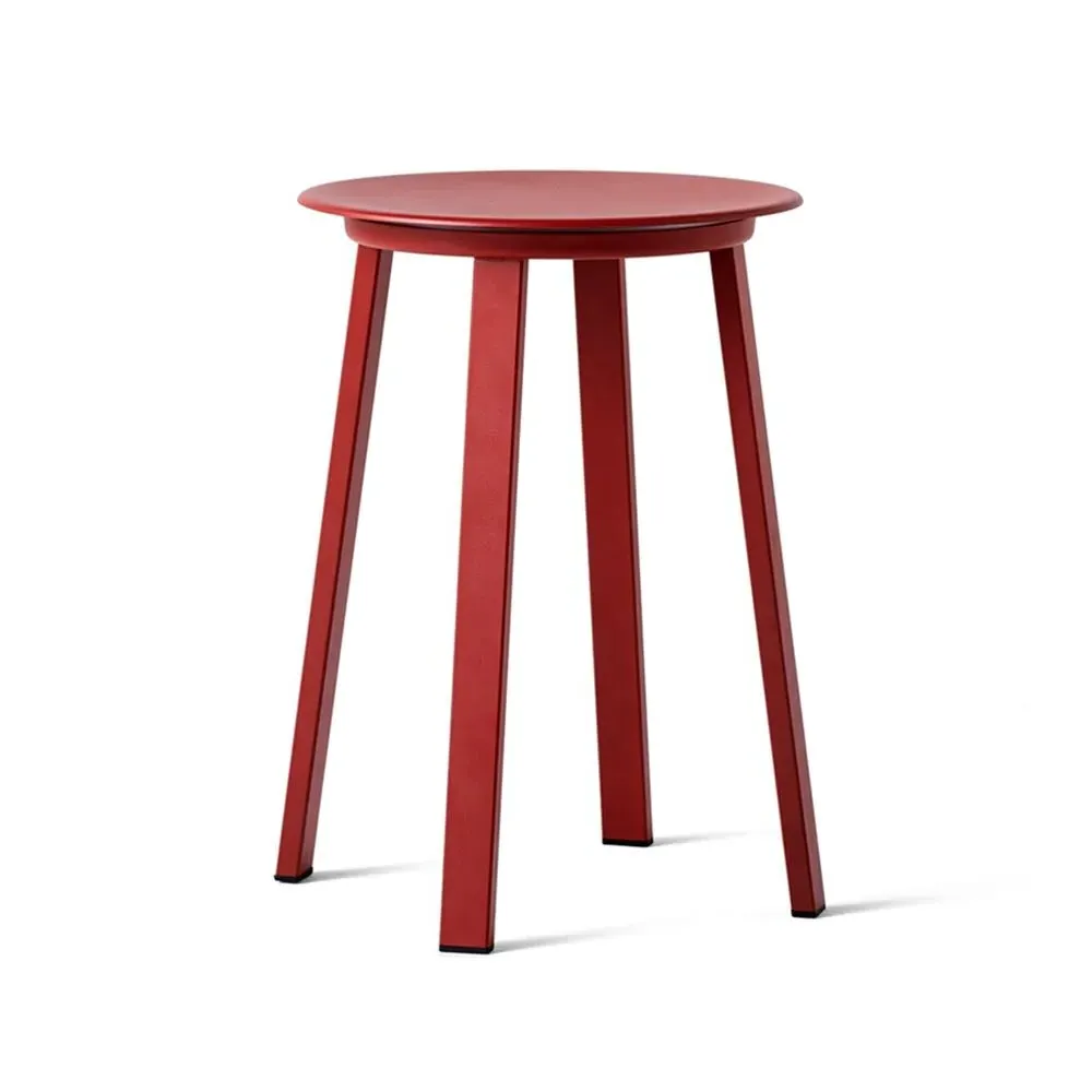 Revolver Stool - Red, Steel image
