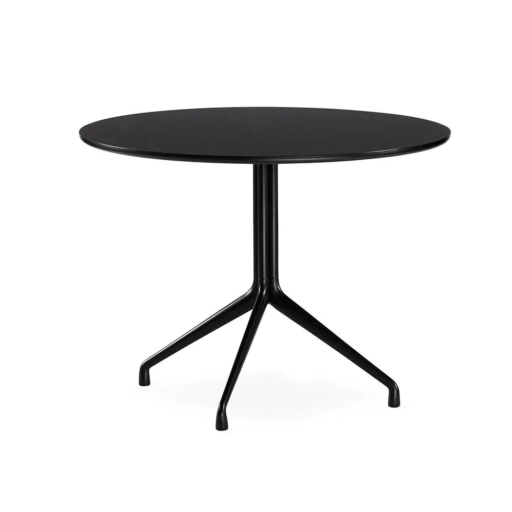 Round Bar Table - White, Laminate