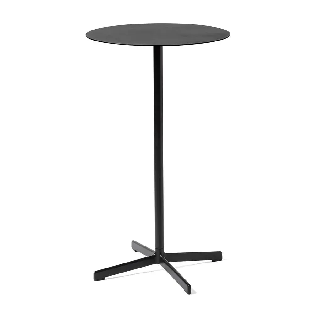 Round Dining Table - Sky Grey, Steel