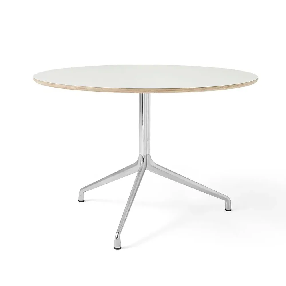 Round Dining Table - White, Laminate