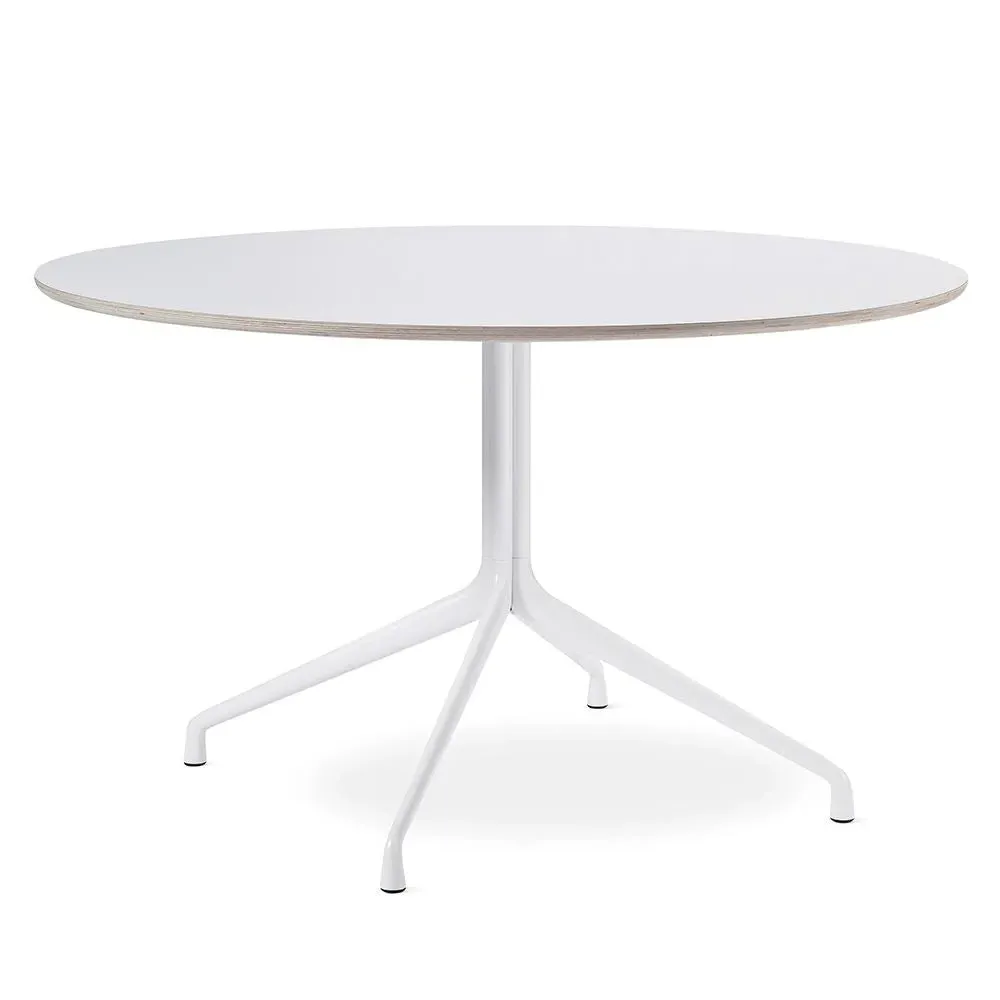 Round Dining Table - White, Laminate