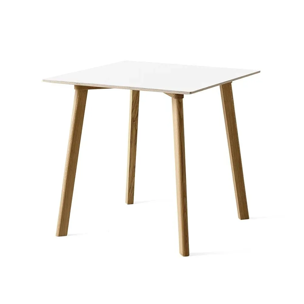 Side Table with Laminate Top - Black, Beech