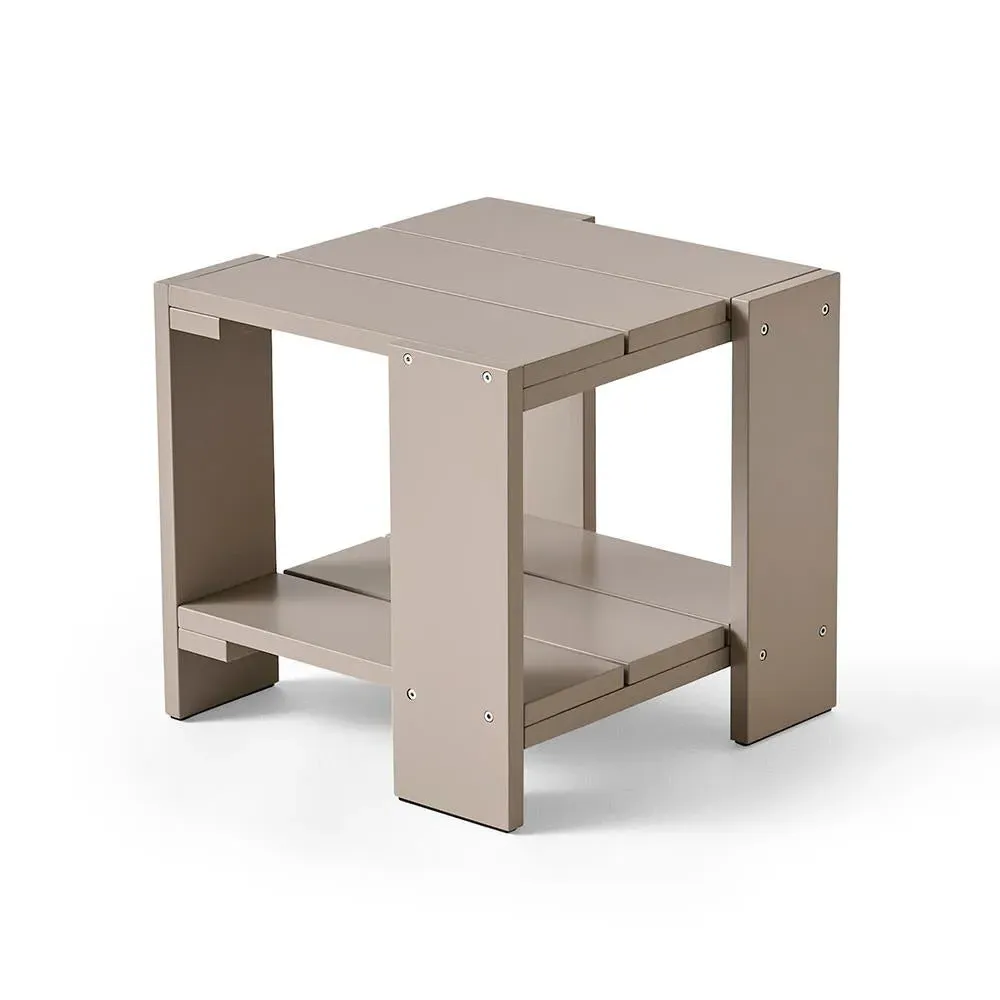 Side Table with Low Profile - Pine Wood