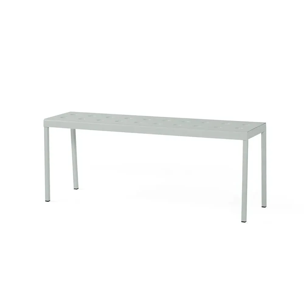 Small Balcony Garden Bench - Desert Green, Steel