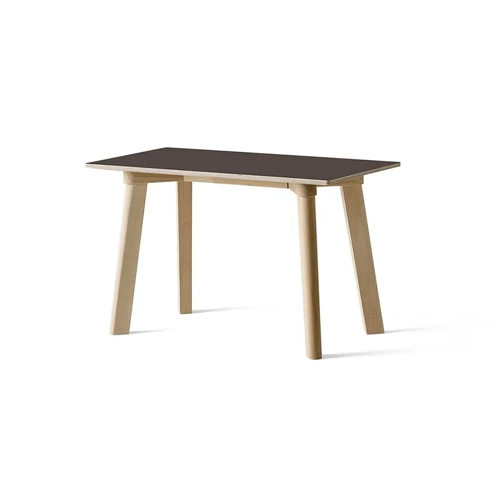 Small Bench with Laminate Top - Grey, Beech