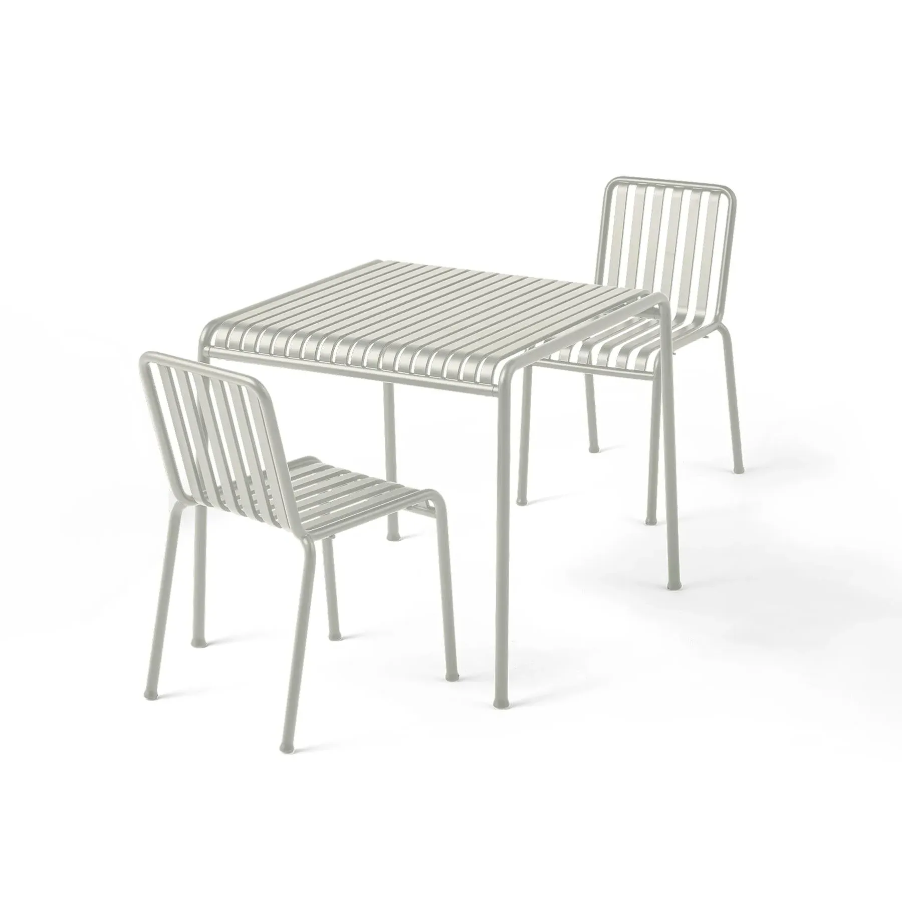Small Dining Set with Chairs - Sky Grey