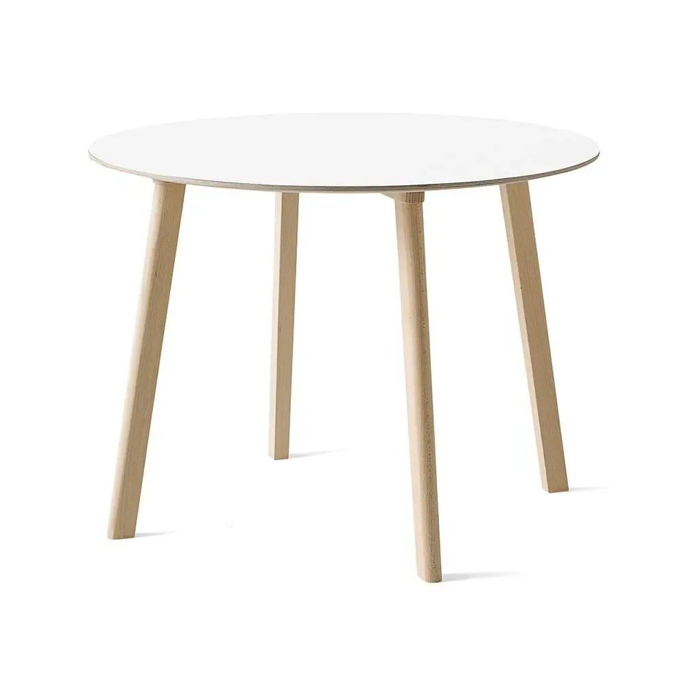 Small Dining Table - White, Beech