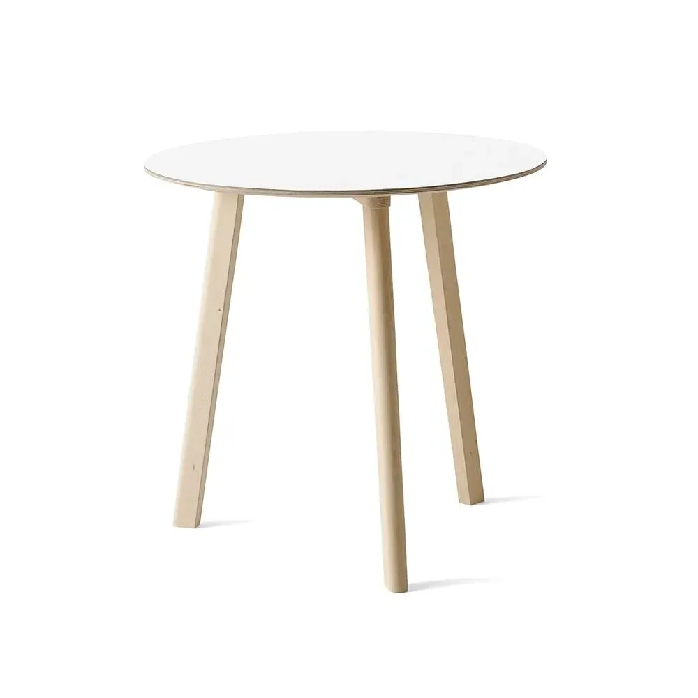 Small Dining Table - White, Beech