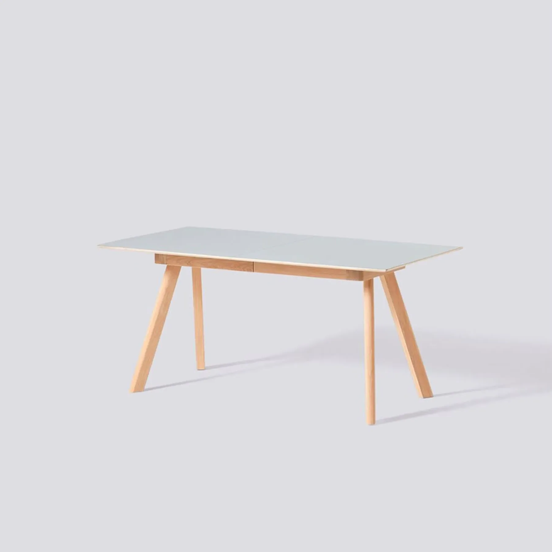 Small Extendable Dining Table - Grey, Oak