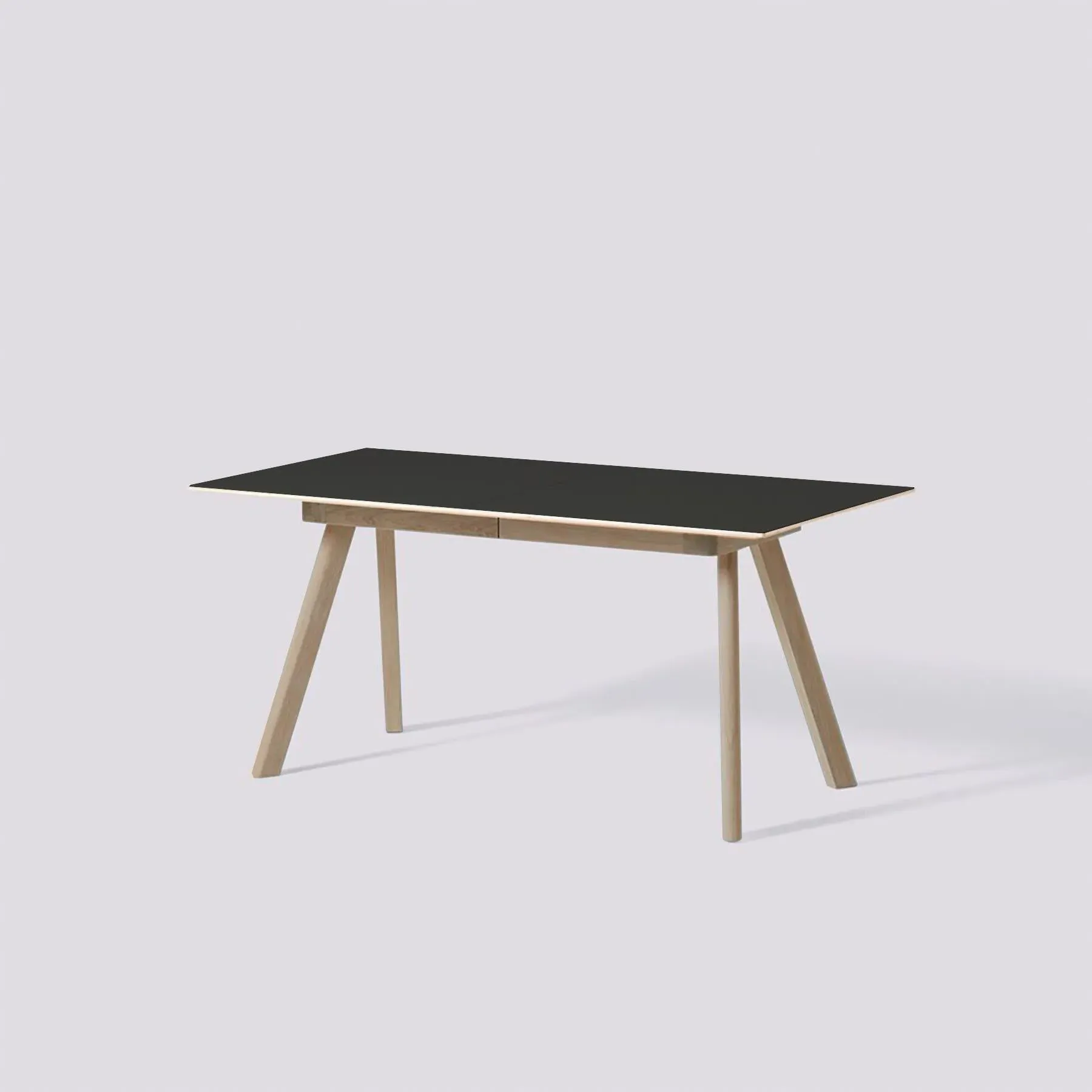 Small Extendable Dining Table - White, Oak