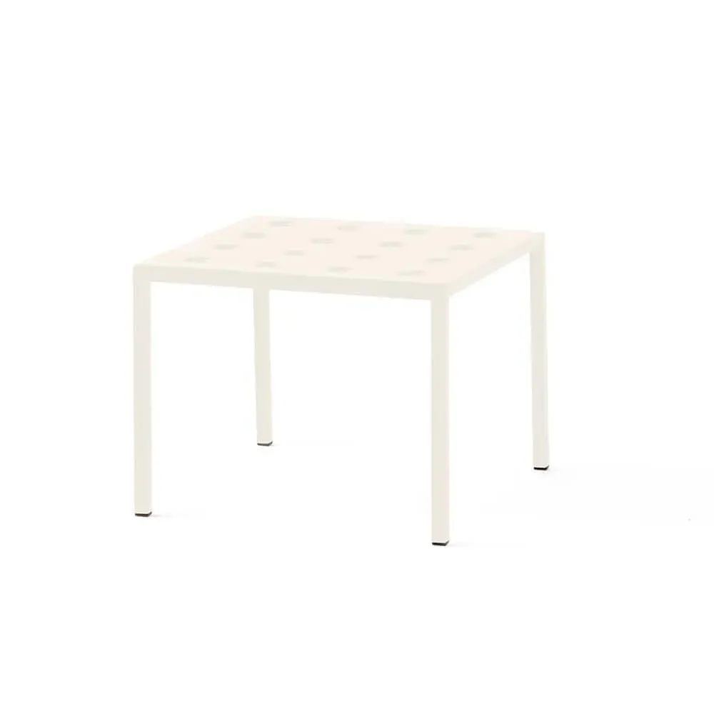 Small Outdoor Coffee Table - Chalk Beige, Steel image