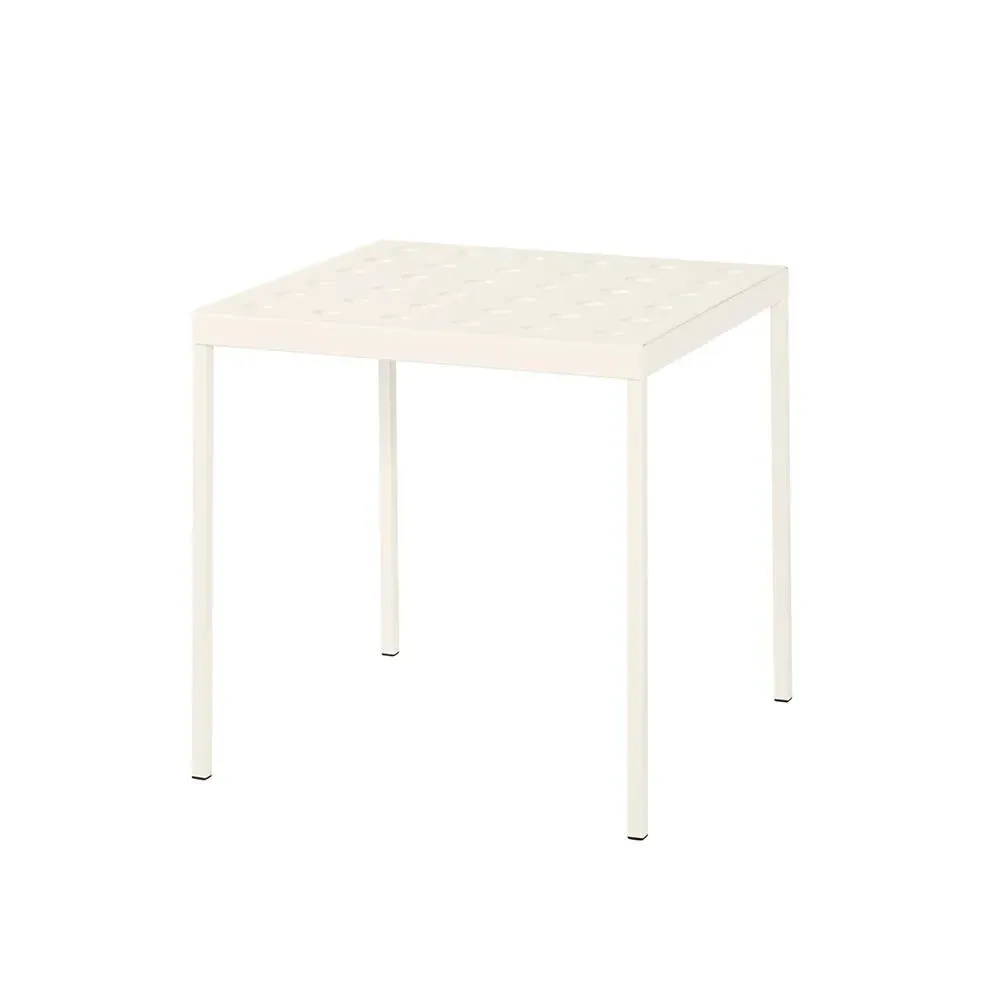 Small Outdoor Dining Table - Beige, Steel image