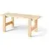 Small Outdoor Dining Table - Pinewood, Pine