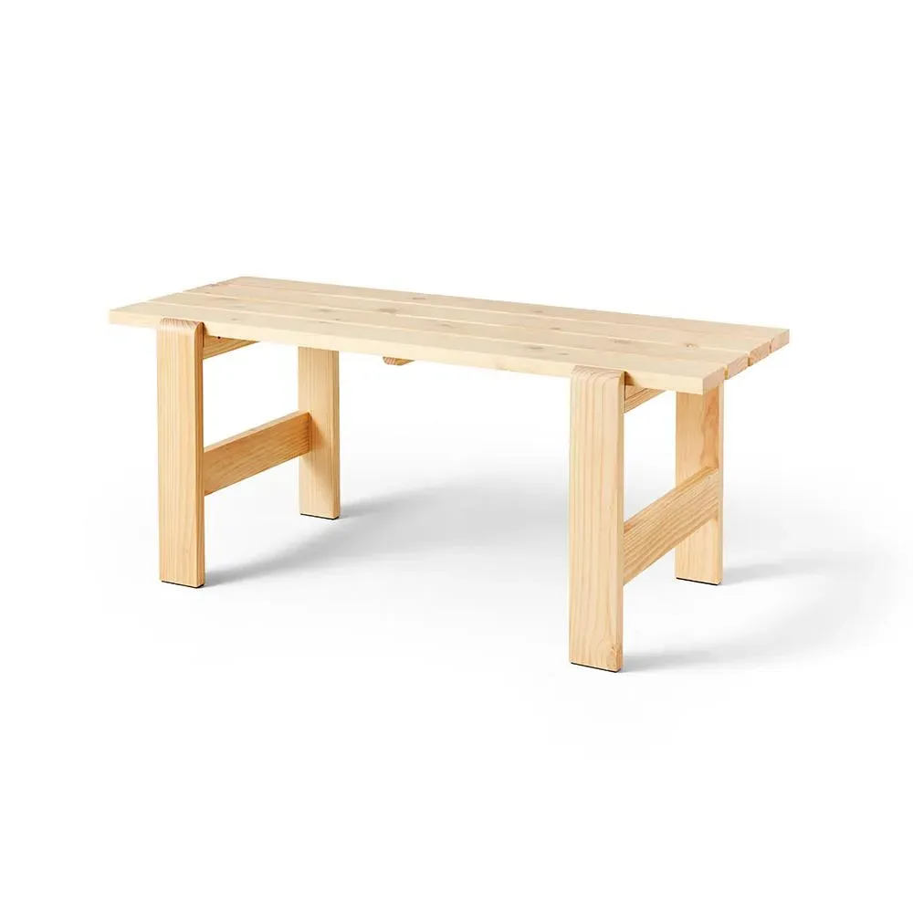 Small Outdoor Dining Table - Pinewood, Pine image