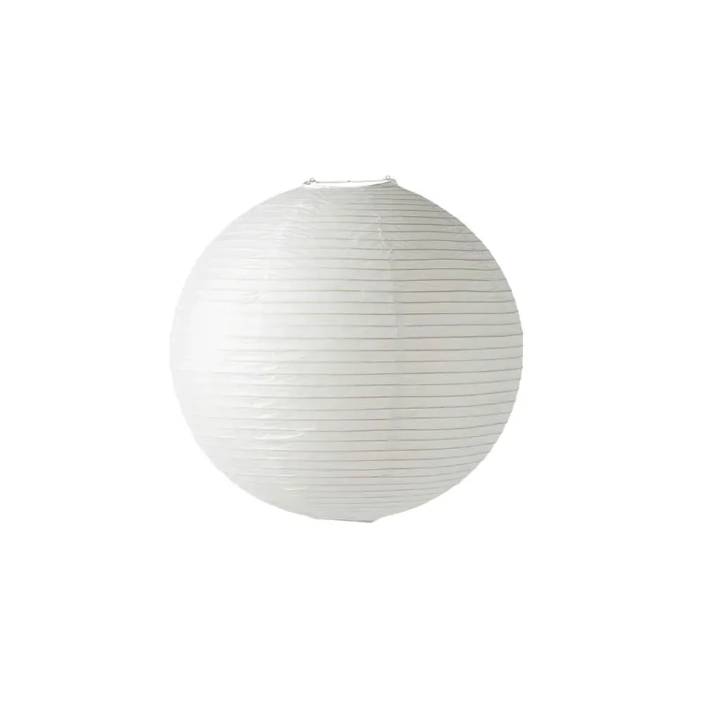 Small Round Pendant Shade - Rice Paper, Bamboo image