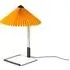 Small Table Lamp with Dimmer - Yellow, Cotton