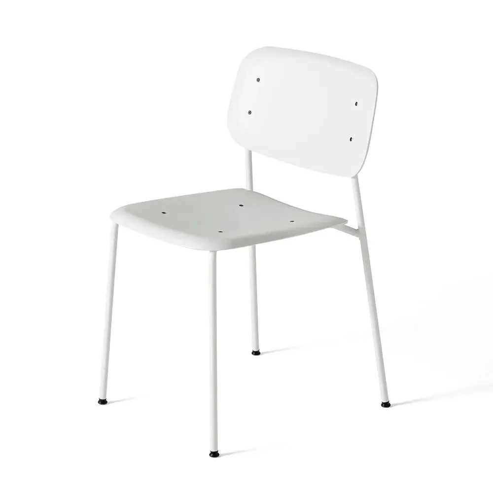 Soft Edge 45 Dining Chair - White