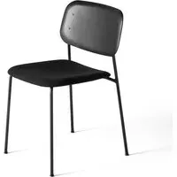 Soft Edge 45 Upholstered Dining Chair - Black