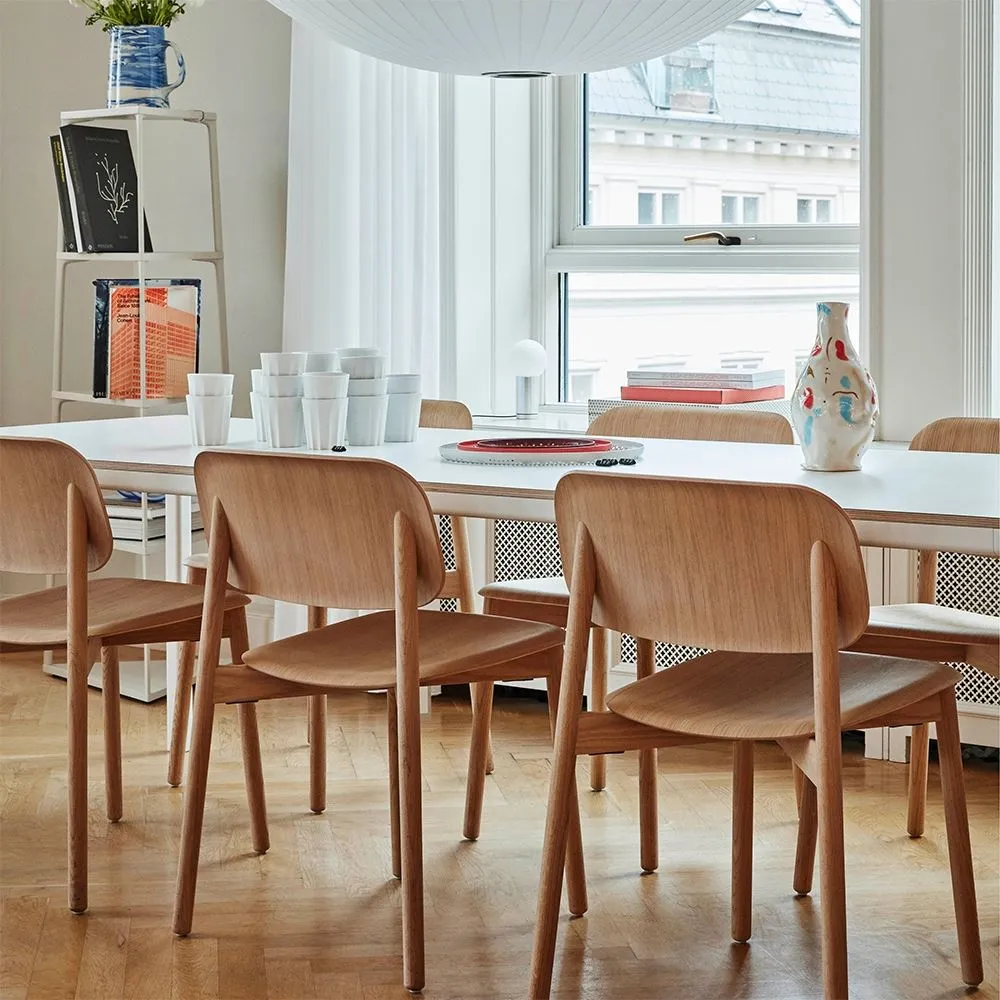 Soft Edge 60 Dining Chair - Oak