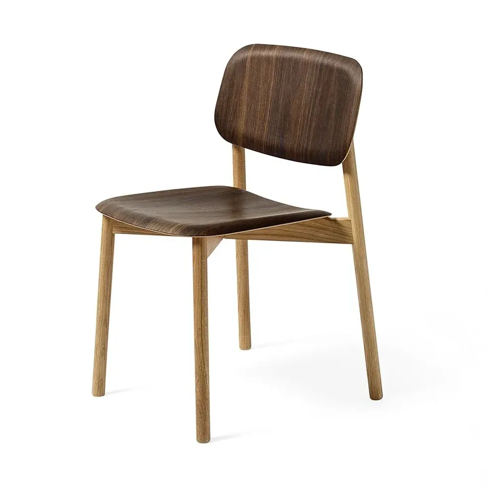 Soft Edge 60 Dining Chair - Smoked, Oak