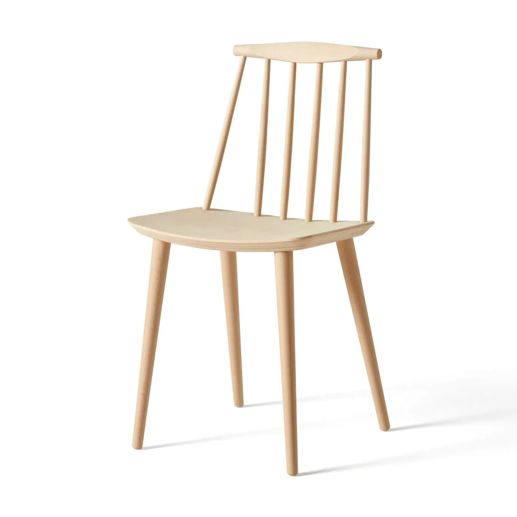 Spindle Back Dining Chair - Natural, Beech Wood image