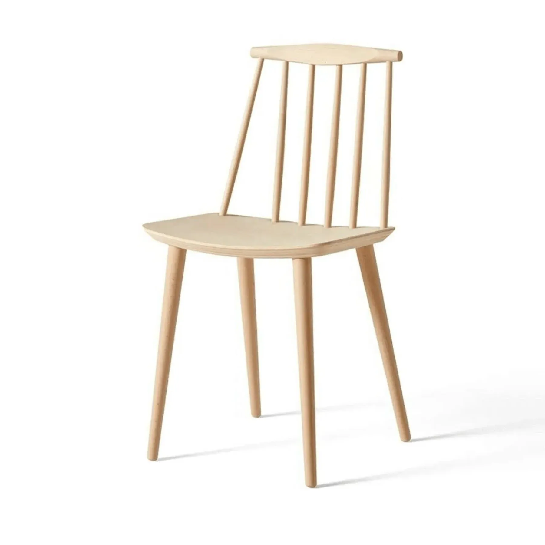 Spindle Back Dining Chair - Slate Blue, Lacquered Wood