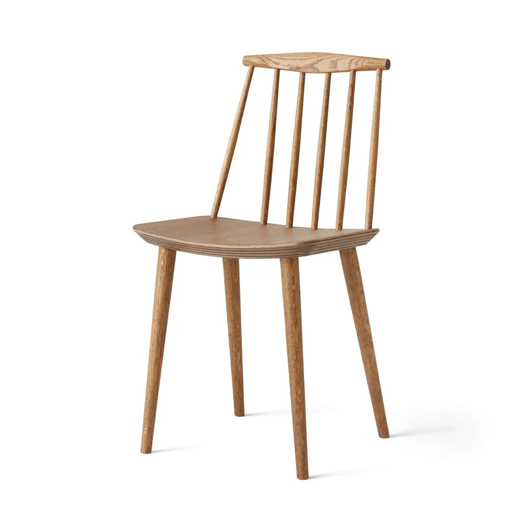 Spindle Back Dining Chair - Slate Blue, Lacquered Wood