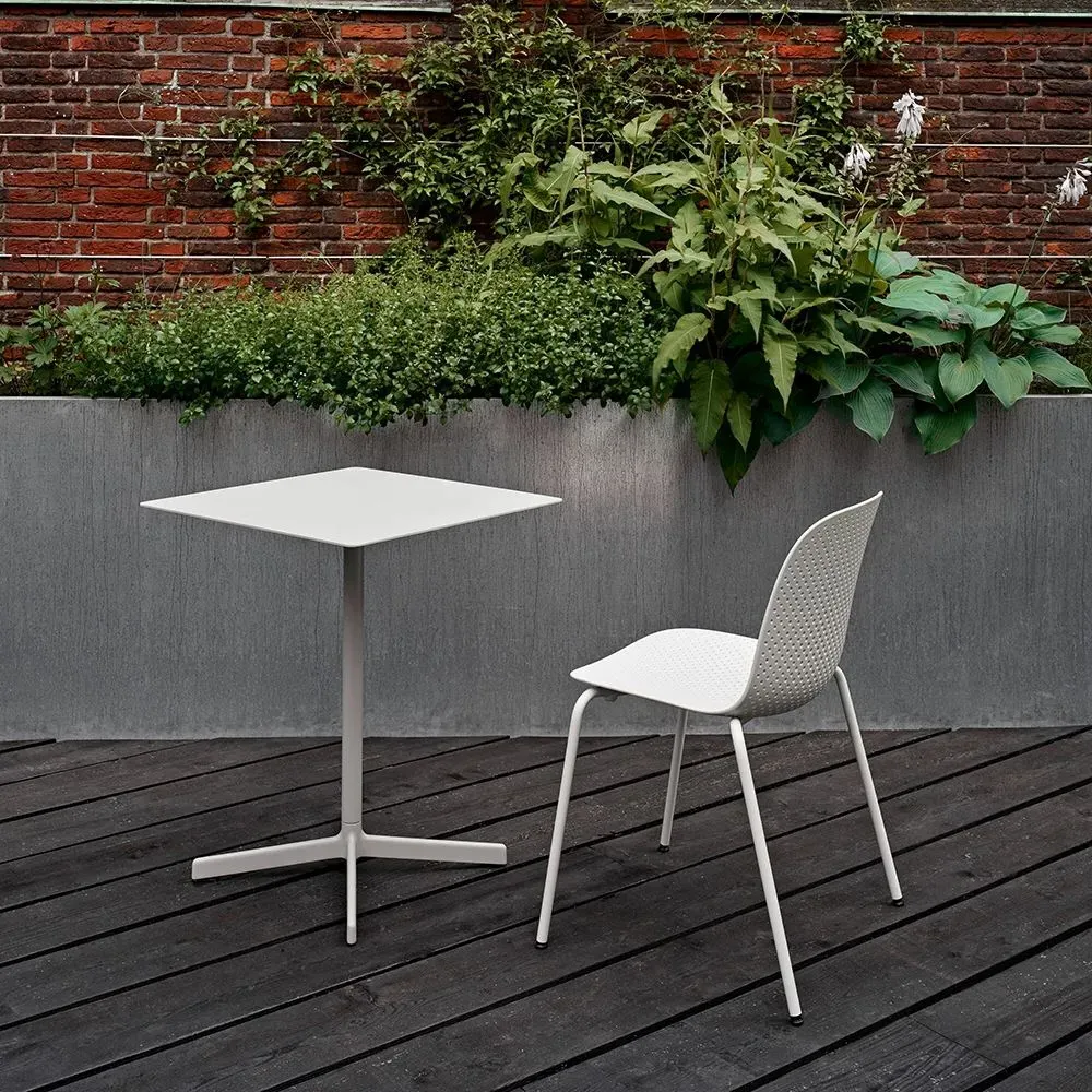 Square Dining Table - Anthracite, Steel