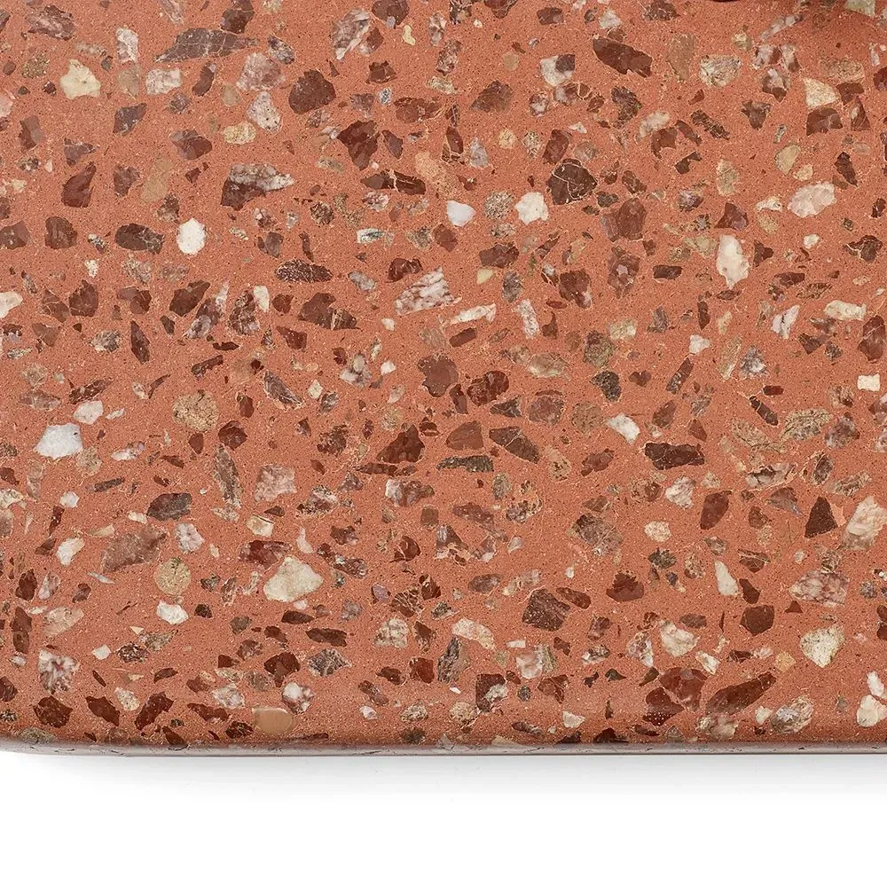 Square Dining Table - Grey, Terrazzo