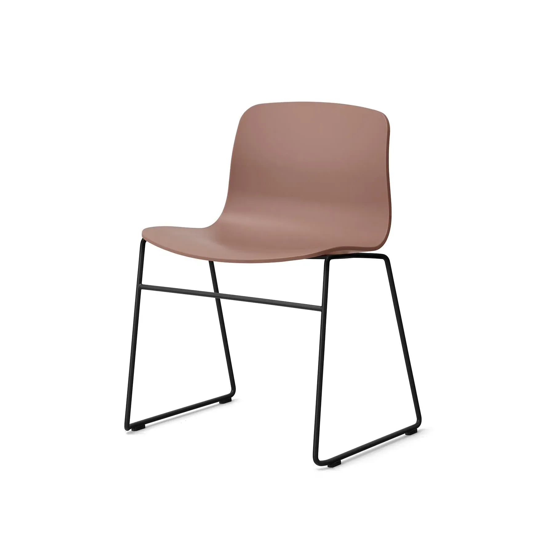 Stackable Dining Chair - Brick, Polypropylene